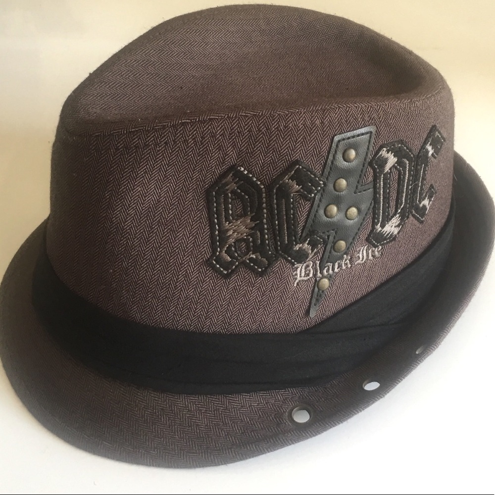 RARE AC/DC Black Ice Fedora